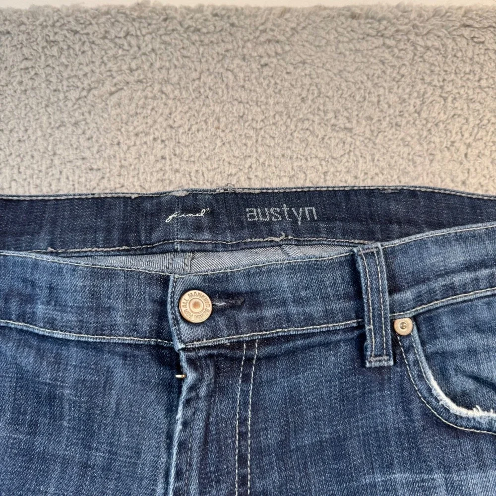 7 For All Mankind Austyn Relaxed Straight Leg Jeans‎ Mens 40x29 Blue Denim
